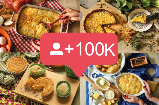 100 mil seguidores no Instagram e as 10 receitas mais favoritadas!