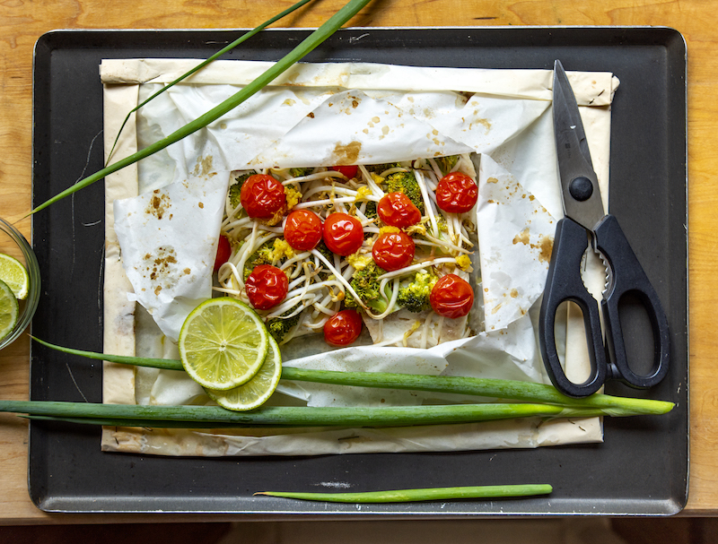 Papillote de Badejo