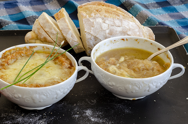 Sopa de Cebola Gratinada de Auxonne