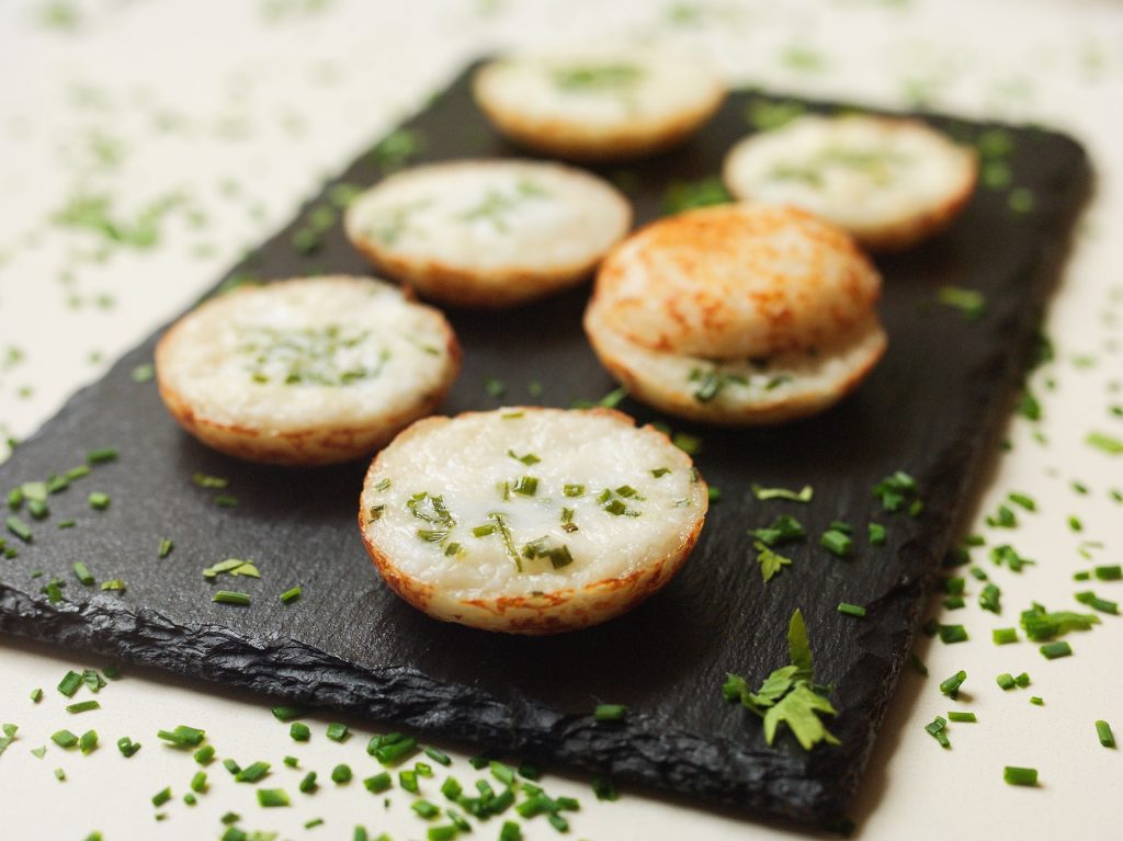 Bolinhos Thai de Leite de Coco (Kanom Krok)