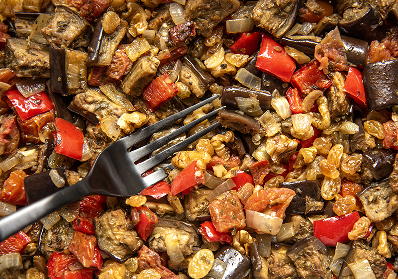 Salada de Berinjela ao Forno