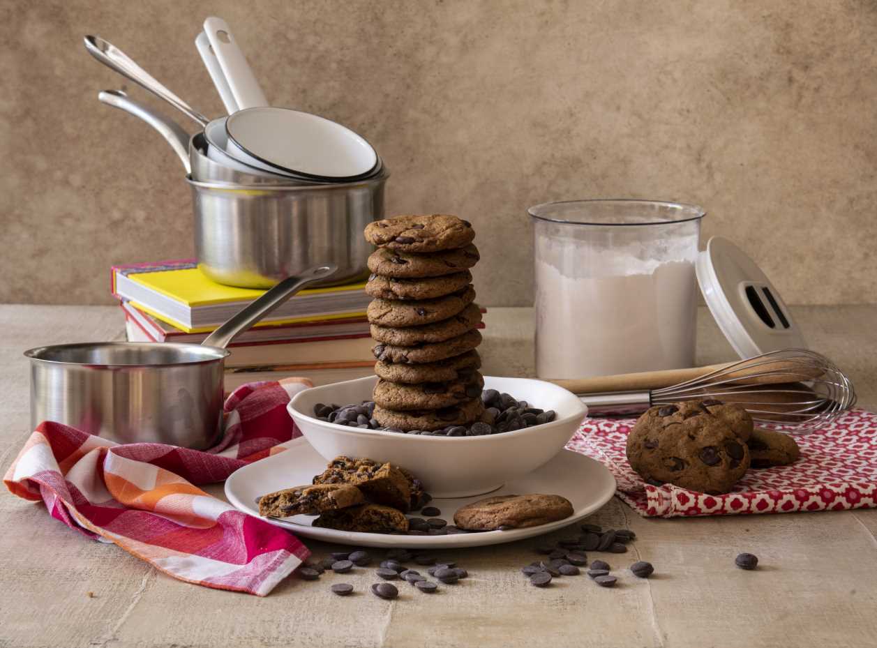 Cookies com Gotas de Chocolate