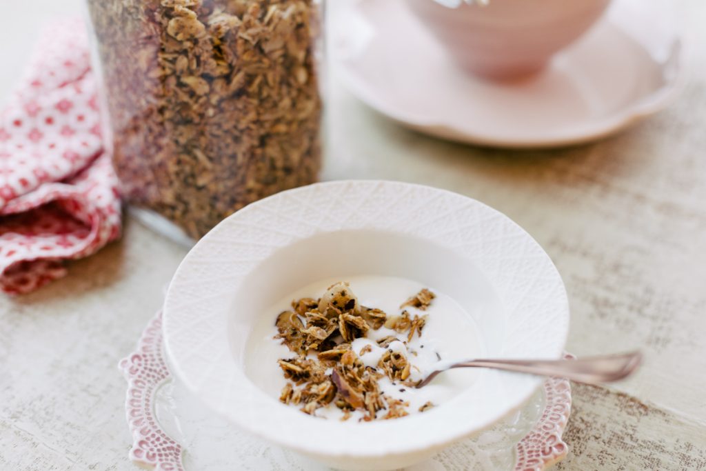 Granola de Coco e Castanhas