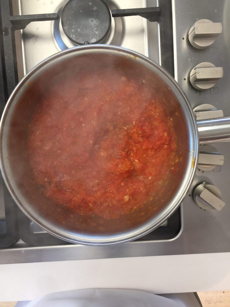 Trilogia de Espaguete com Molho de Tomate