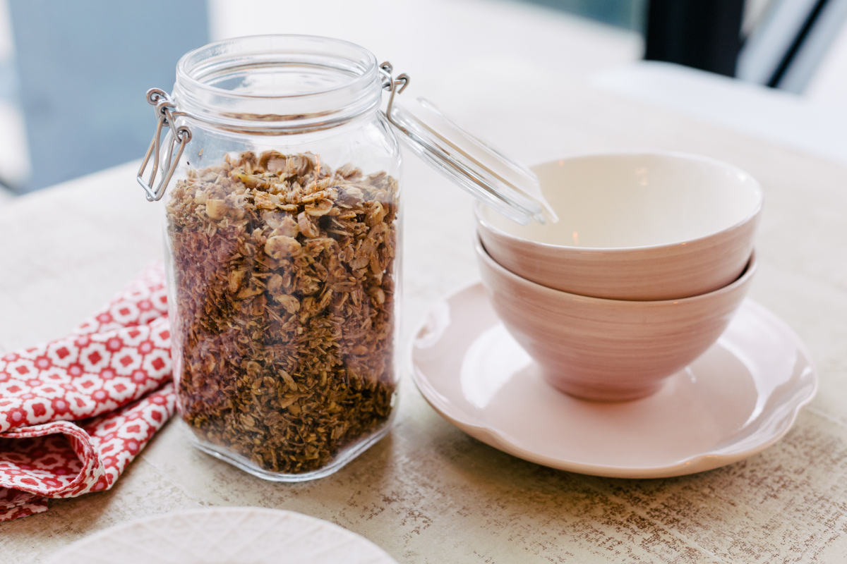 Granola de Coco e Castanhas