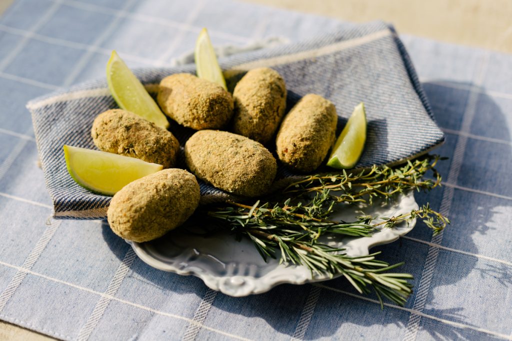 Croquete de Frango com Aveia