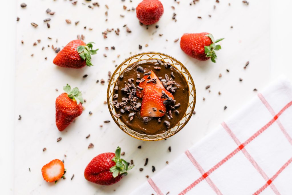 Mousse de Cacau com Avocado