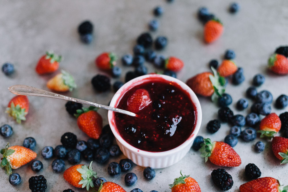 Calda de Frutas Vermelhas