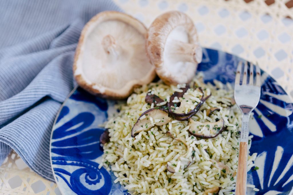 Arroz Pilaf de Cogumelos