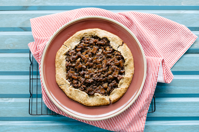 Galette de Abacaxi e Coco