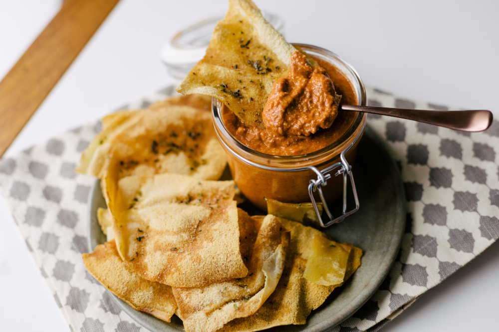 Muhammara (Pasta de Pimentão Vermelho)