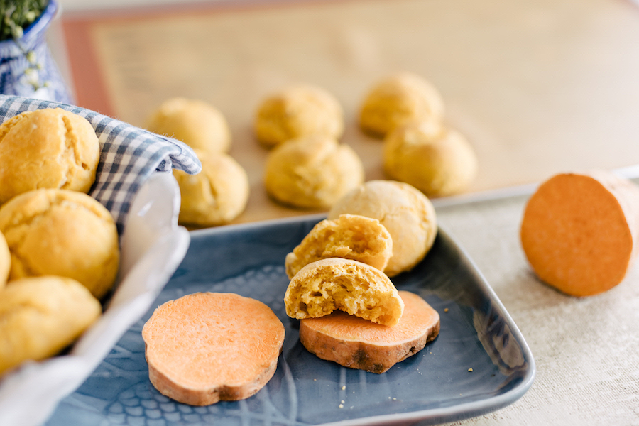 Pão de Batata-Doce e Aveia