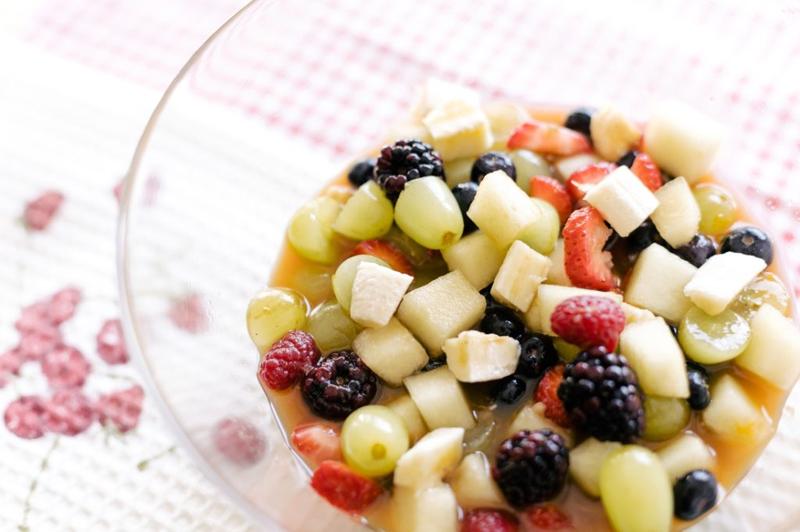 Salada de Frutas com Melado e Nuts