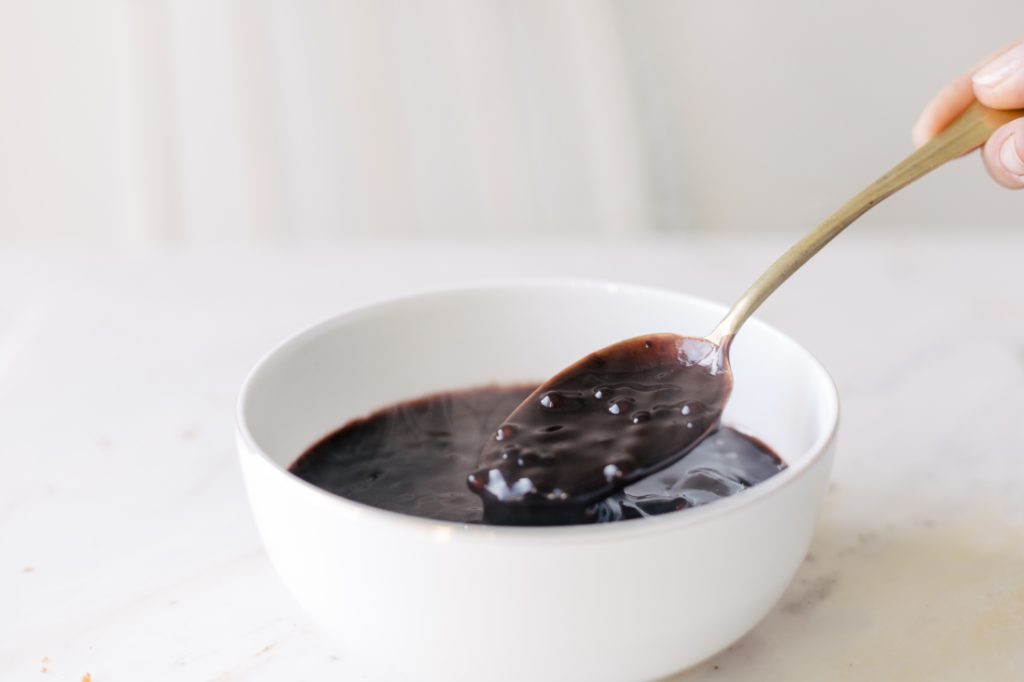 Sagu de Açaí e Uva