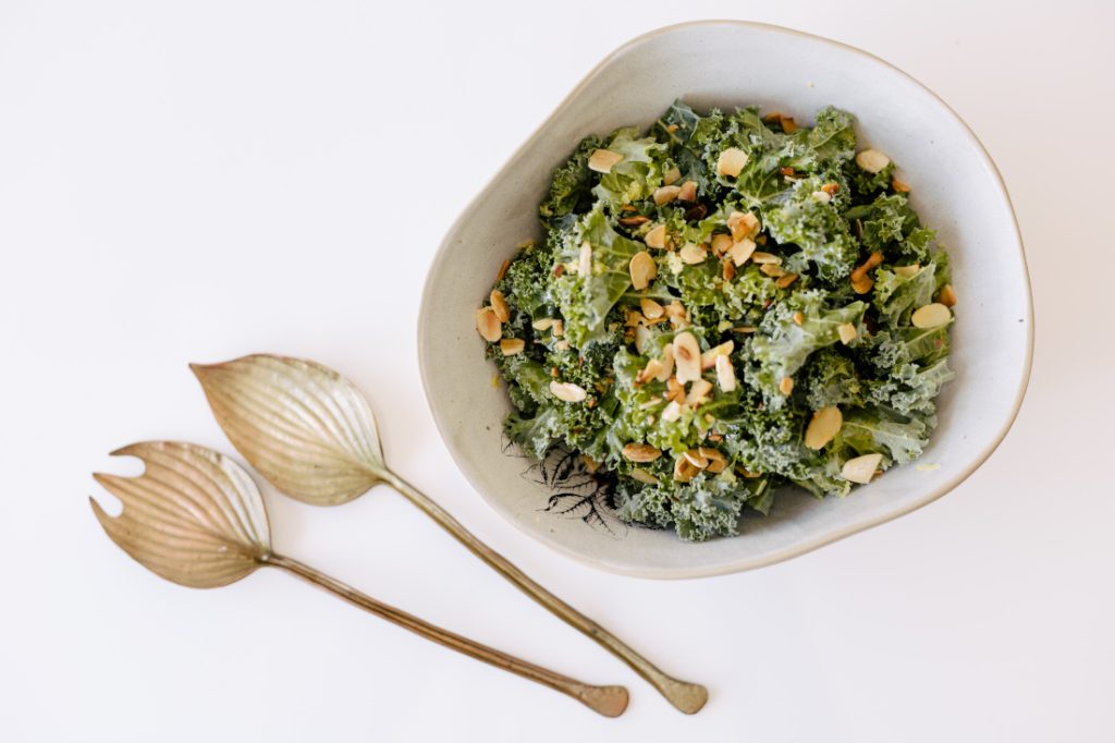 Salada de Couve Kale com Limão-Siciliano