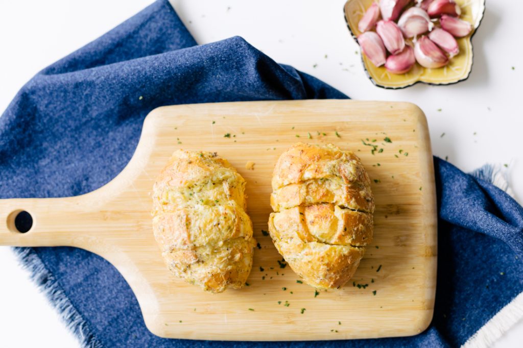 Pão de Alho na Air Fryer