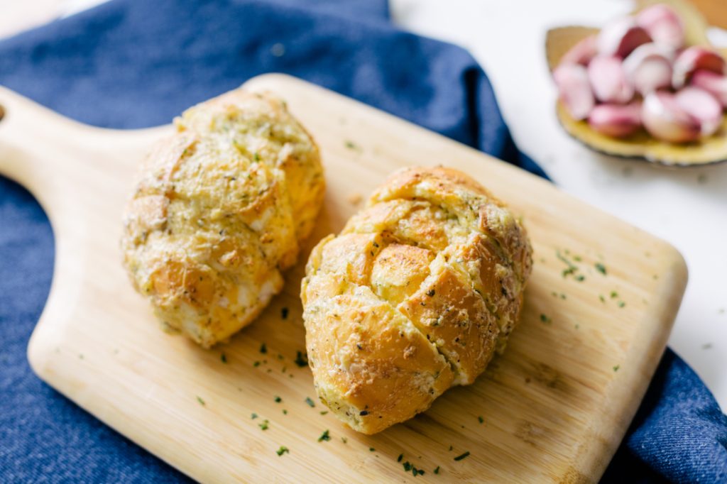 Pão de Alho na Air Fryer