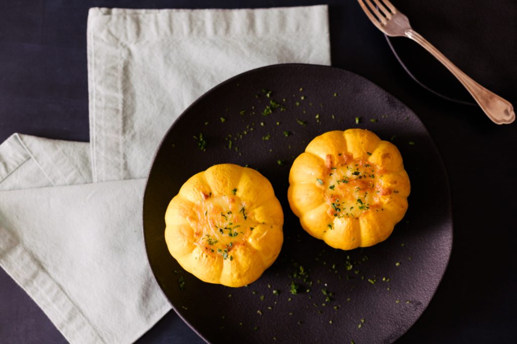 Camarão na Moranga Light na Air Fryer