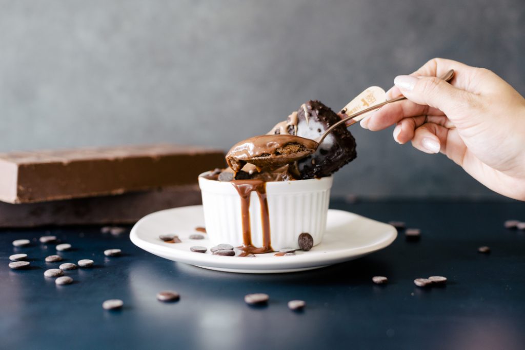 Petit Gâteau na Air Fryer