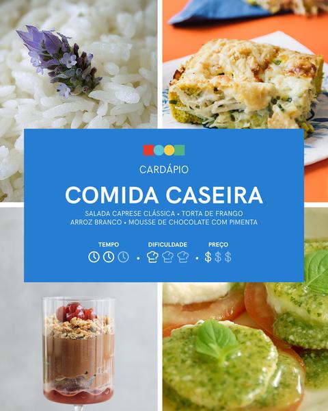 Comida Caseira – Torta de Frango