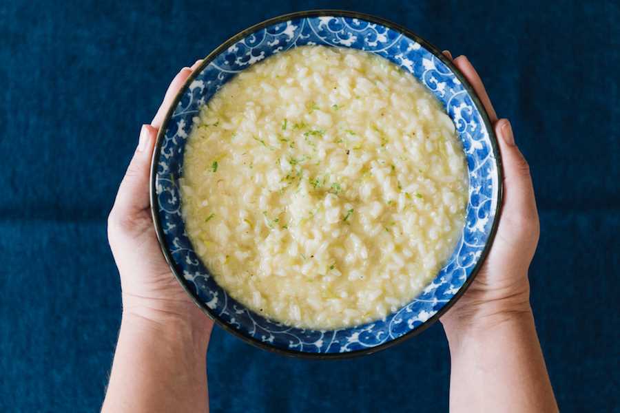 Risoto ao Perfume de Limão