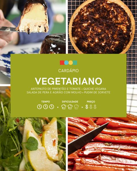 Vegetariano – Quiche Vegana e Sem Glúten de Requeijão de Tofu com Cebola Caramelizada