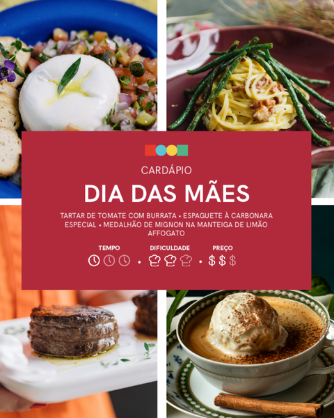 Dia das Mães – Espaguete à Carbonara