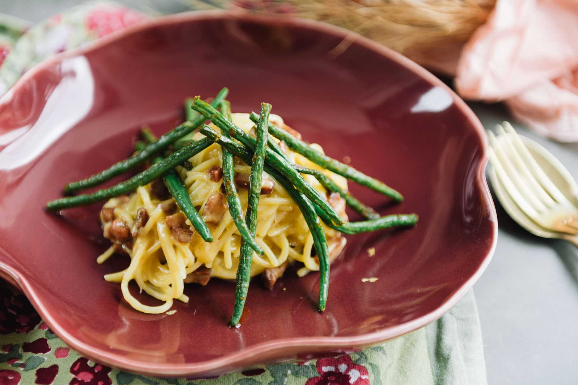 Espaguete à Carbonara Especial