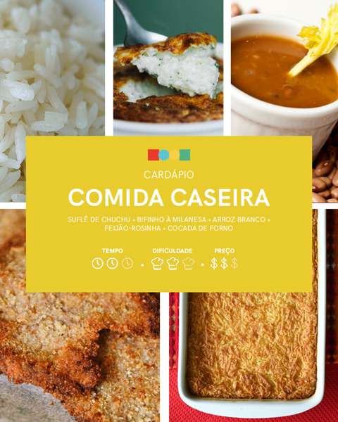 Comida Caseira – Bifinho à Milanesa