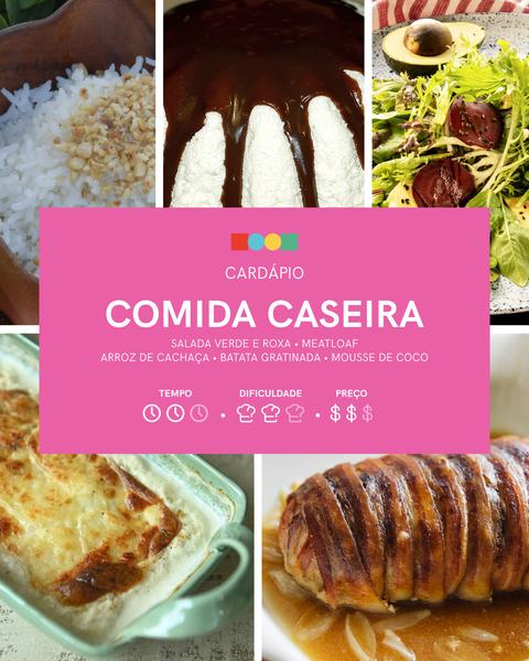 Comida Caseira – Meatloaf