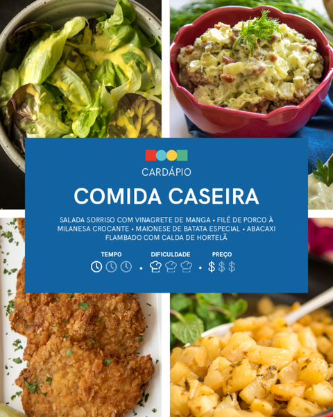 Comida Caseira – Filé de Porco à Milanesa Crocante