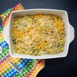 Green Mac 'N' Cheese