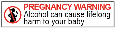 pregancy warning logo