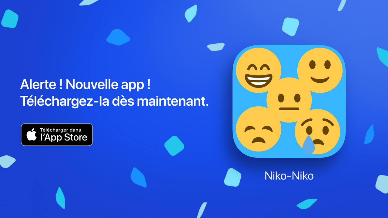 Niko-Niko pour évaluer son humeur au jour le jour !