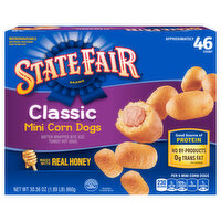 State Fair Corn Dogs, Classic, Mini - 46 Each 