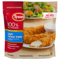 Tyson Chicken Strips, Crispy - 25 Ounce 