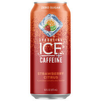 Sparkling Ice Sparkling Water, Zero Sugar, Strawberry Citrus Flavored