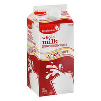 Brookshire's Milk, Whole, Lactose-Free
