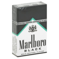 Marlboro Cigarettes, Menthol, Black - 20 Each 