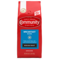 Community Breakfast Blend Medium Roast Ground Coffee - 20 Ounce