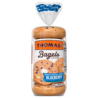 Thomas' Bagels, Blueberry, Pre-Sliced - 6 Each 