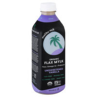 Malibu Mylk Flax Mylk, Organic, Unsweetened Vanilla - 32 Ounce