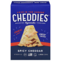 Cheddies Cheesy Cracker, Spicy Cheddar - 4.2 Ounce 