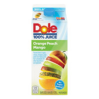Dole 100% Juice, Orange Peach Mango - 59 Ounce