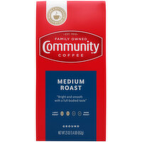 Community Coffee, Ground, Medium Roast - 23 Ounce 