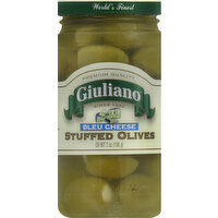 Giuliano Stuffed Olives, Bleu Cheese - 7 Ounce 