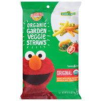 Earth's Best Organic Garden Veggie Straws, Organic, Original, Sesame Street - 2.75 Ounce 
