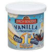 Birch Benders Frosting, Vanilla - 10 Ounce 