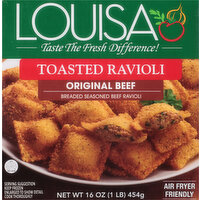 Louisa Toasted Ravioli, Original Beef - 16 Ounce 