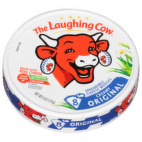 The Laughing Cow Cheese Wedges, Spreadable, Creamy Original - 8 Each 